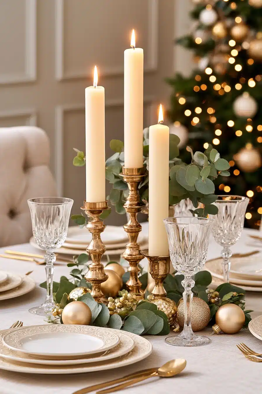 27 Christmas Table Decor Ideas For A Warm And Magical Holiday Gathering