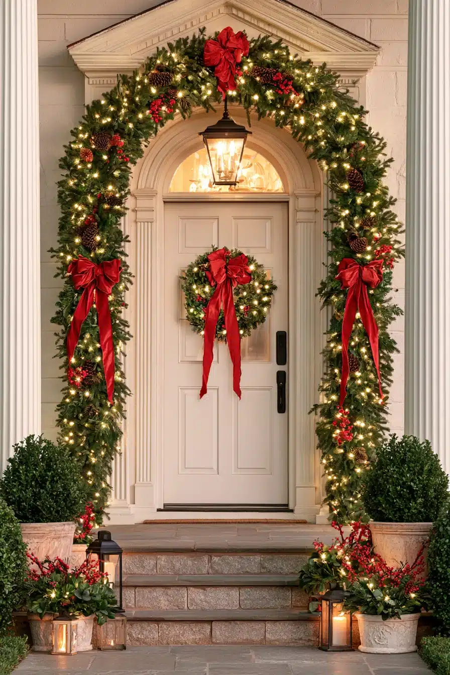 27 Magical Front Porch Christmas Decor Ideas For A Festive Welcome