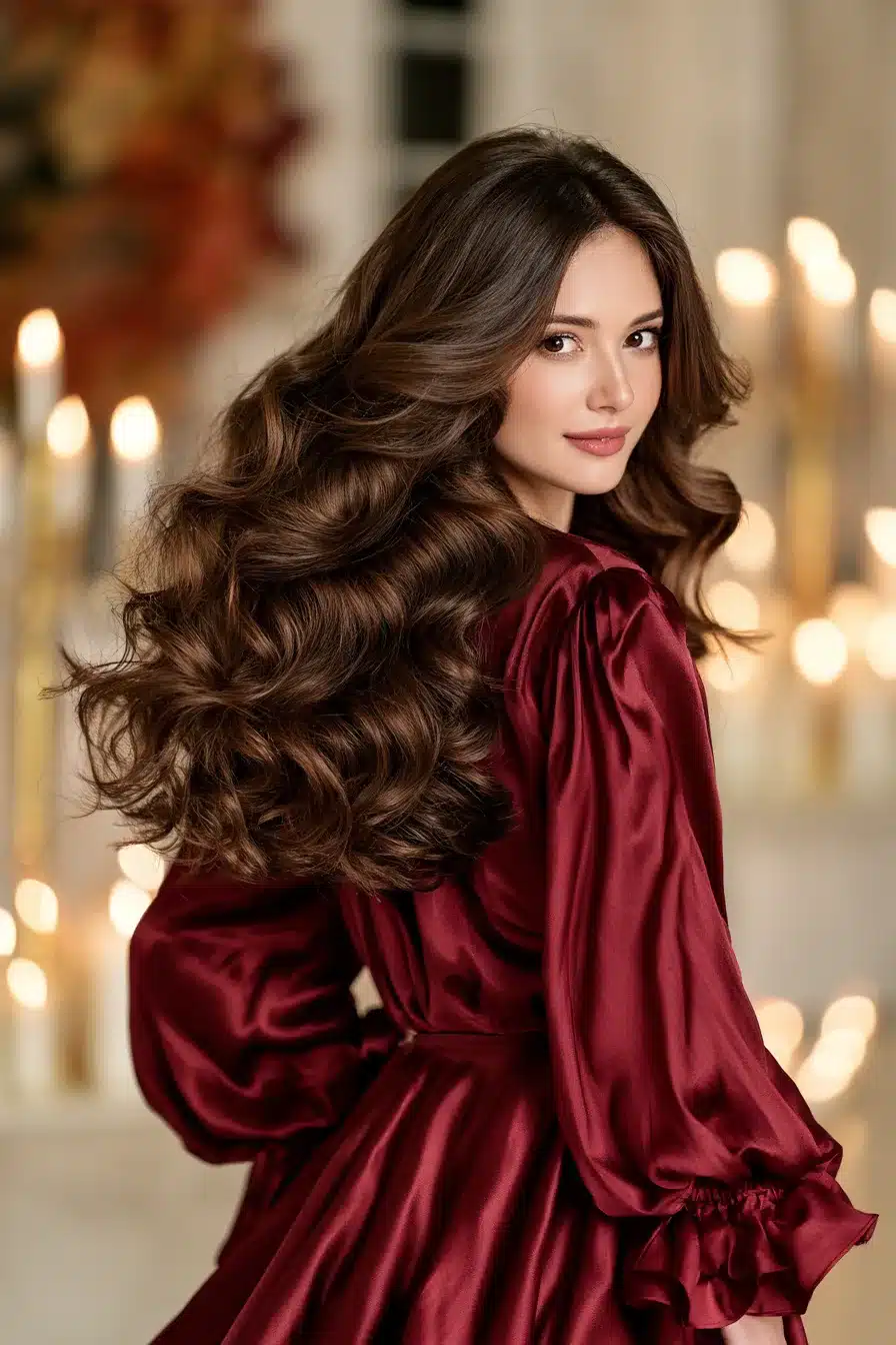 27 Gorgeous Autumn Curly Hairstyles for a Cozy Seasonal Look