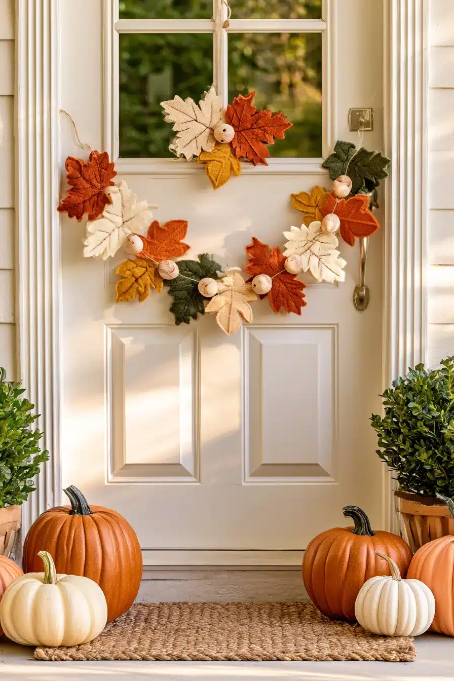 27 Easy DIY Fall Wreaths For A Warm And Welcoming Front Door