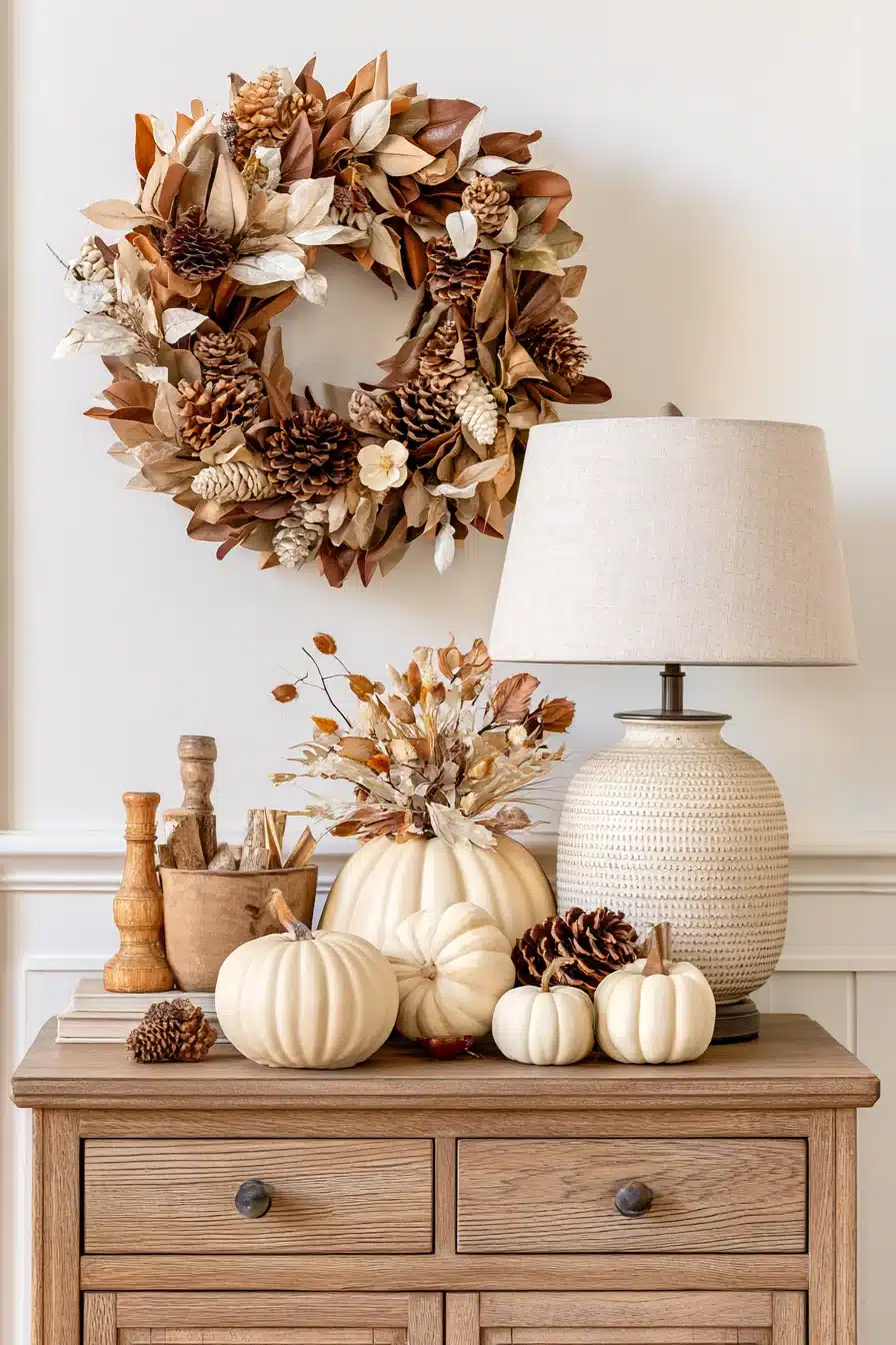 27 Cozy Fall Entryway Decor Ideas For A Warm Autumn Welcome