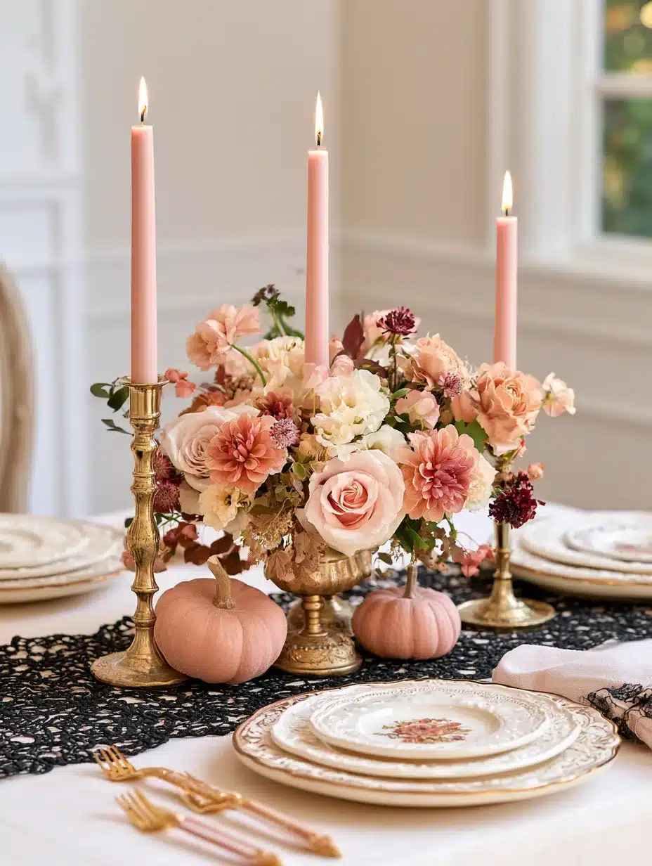 27 Pretty Pink Halloween Decor Ideas for a Playful Spooky Home