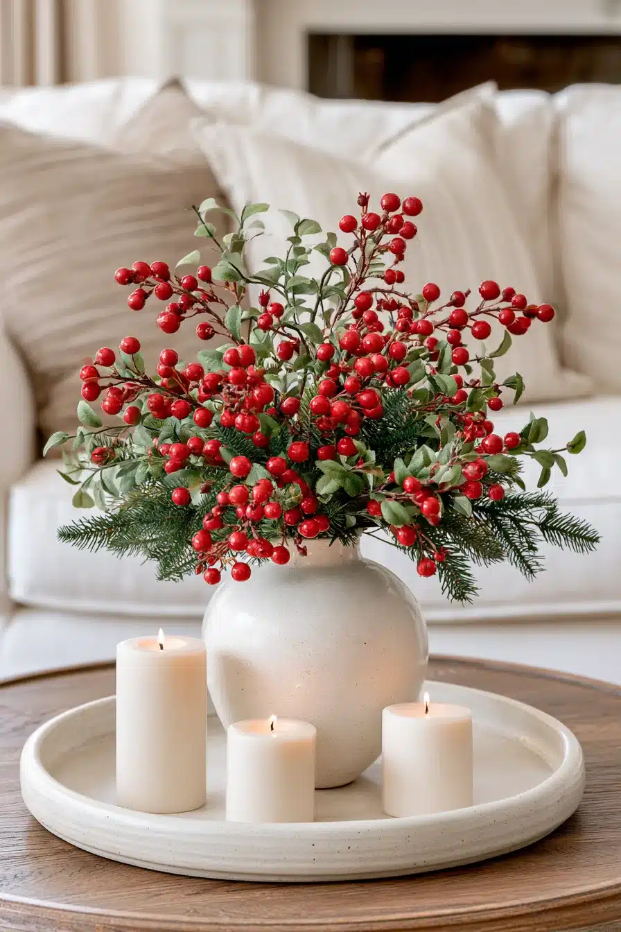 27 Christmas Coffee Table Decor Ideas For A Cozy And Festive Home