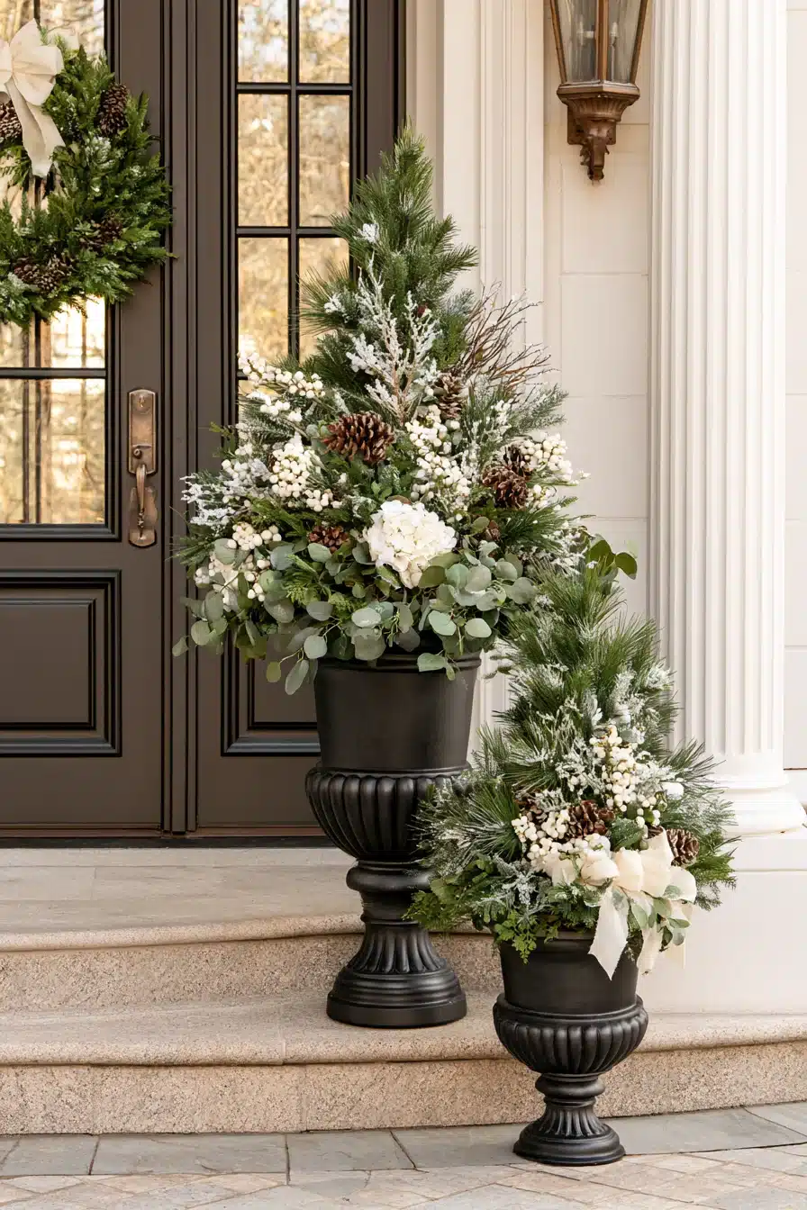 27 Magical Front Porch Christmas Decor Ideas For A Festive Welcome