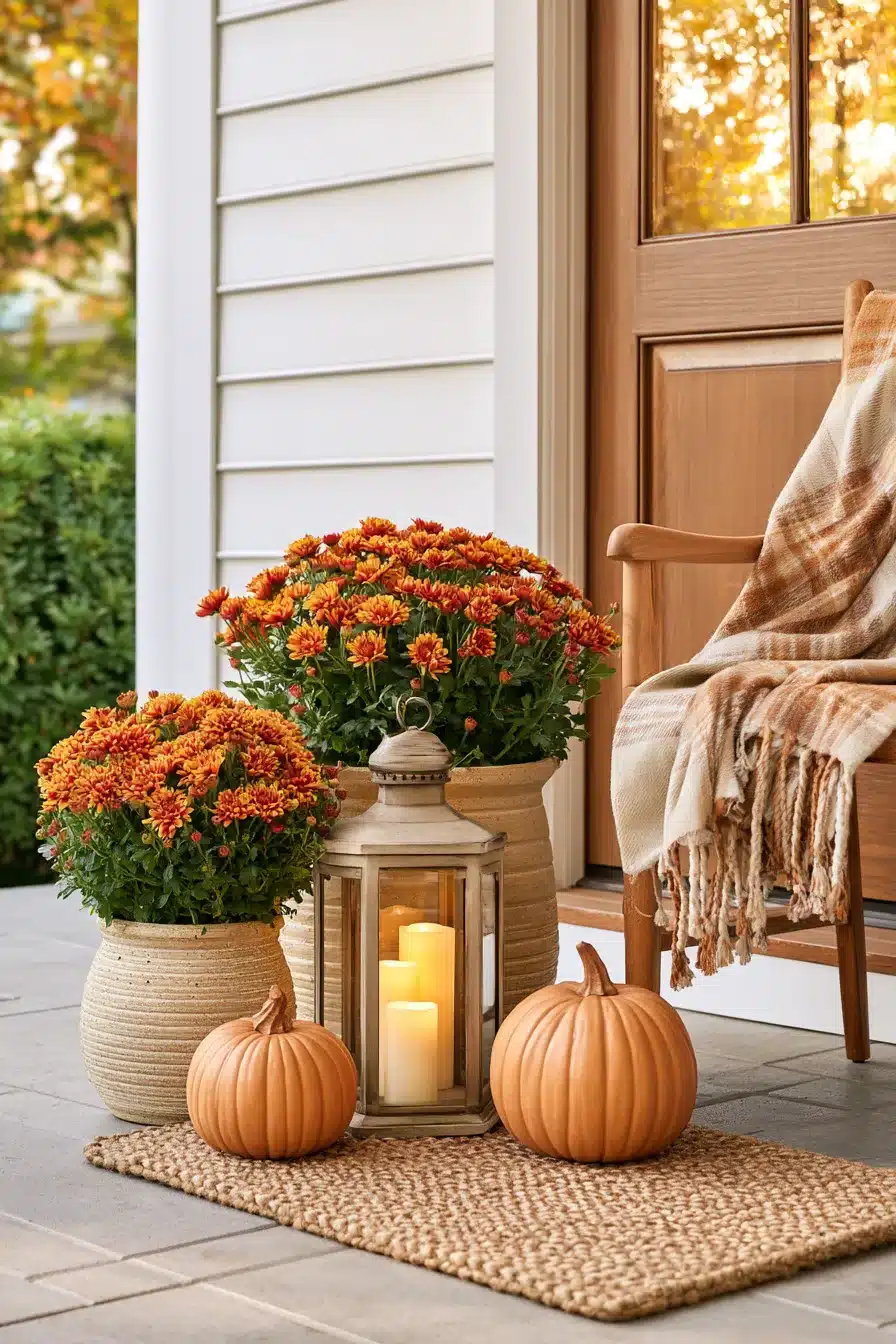 27 Cozy Fall Lantern Decor Ideas To Brighten Your Home This Autumn