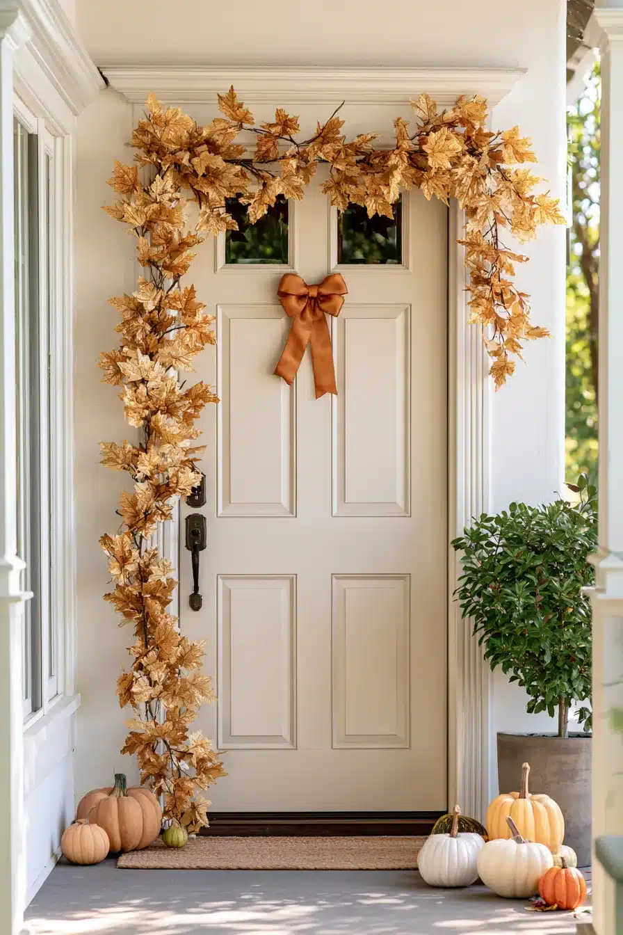 27 Cozy Small Porch Fall Decorating Ideas for a Warm Welcome