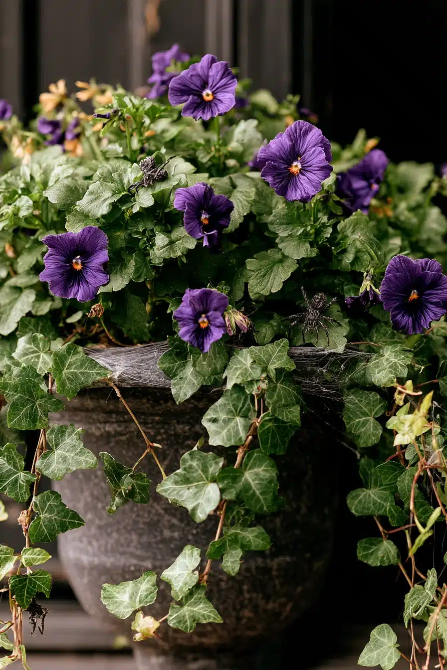 27 Spooky Halloween Planter Ideas for a Festive Front Porch