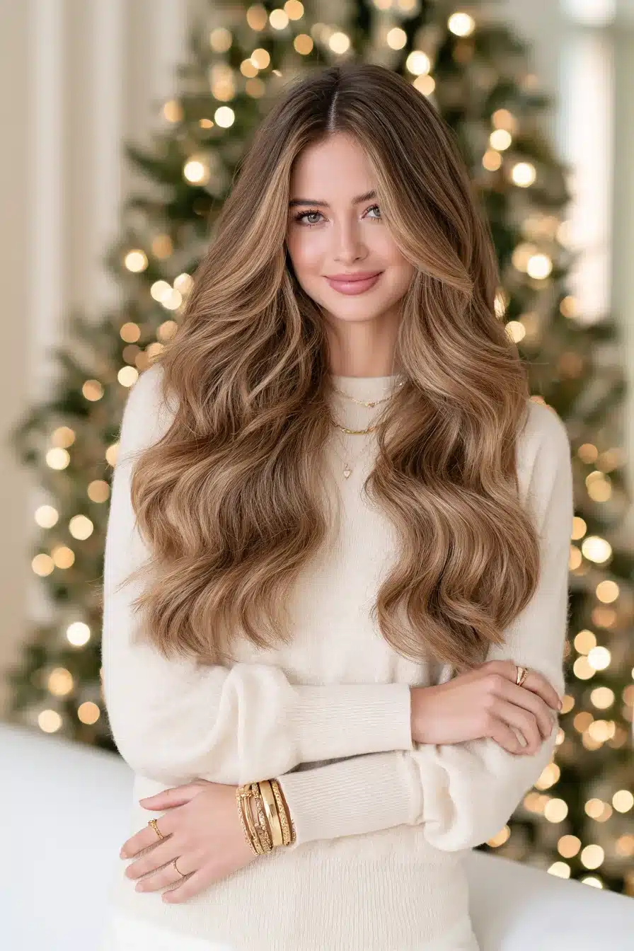 27 Gorgeous Christmas Hair Ideas for a Festive Holiday Look