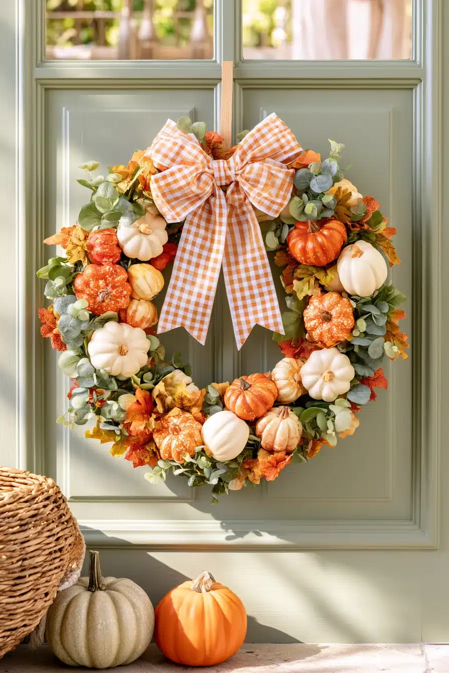 27 Easy DIY Fall Wreaths For A Warm And Welcoming Front Door