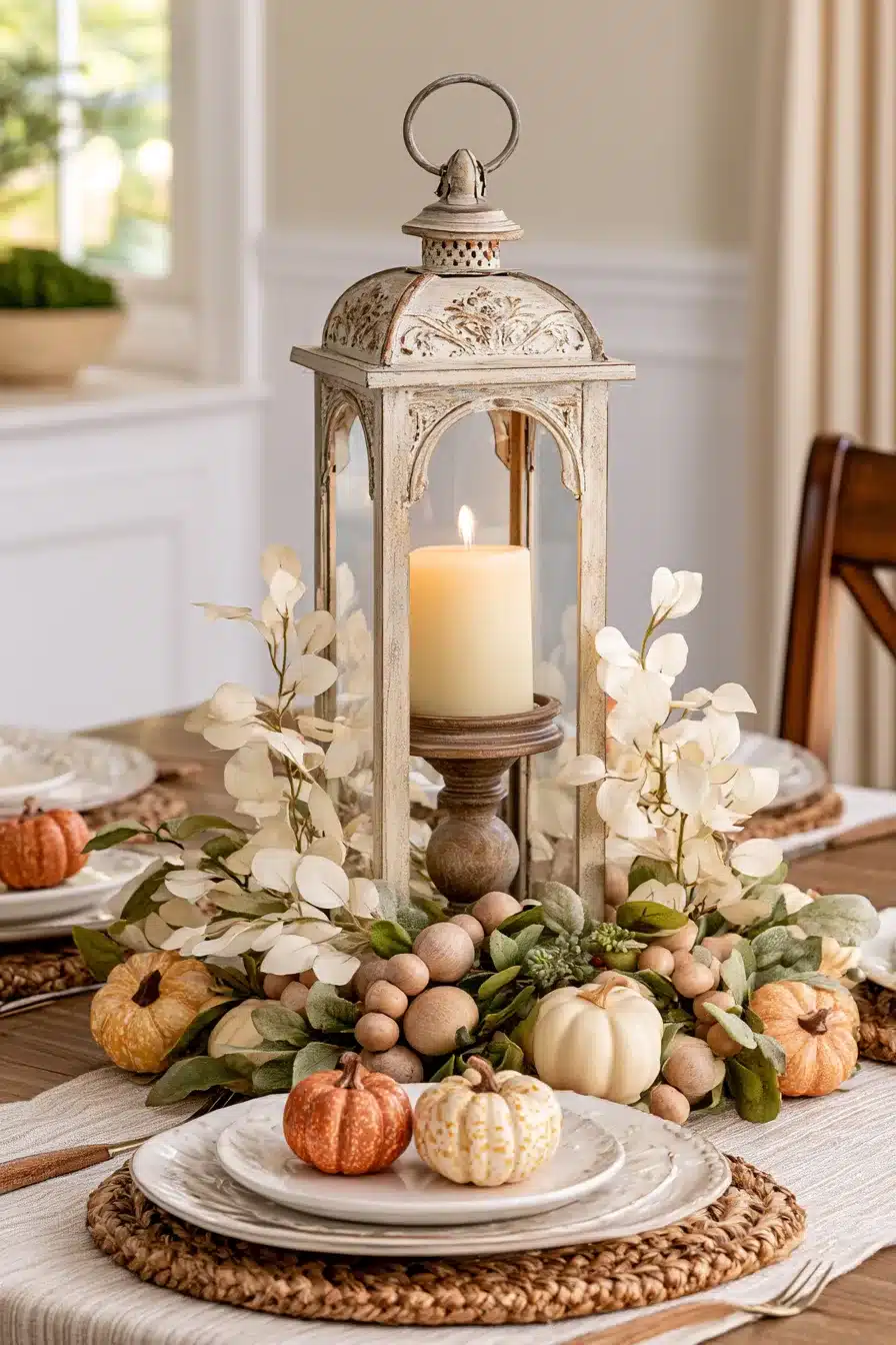 27 Cozy Fall Lantern Decor Ideas To Brighten Your Home This Autumn