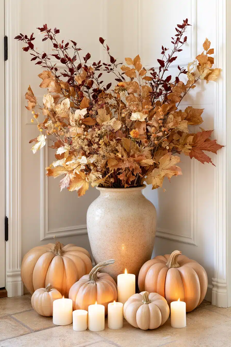 27 Cozy Fall Entryway Decor Ideas For A Warm Autumn Welcome