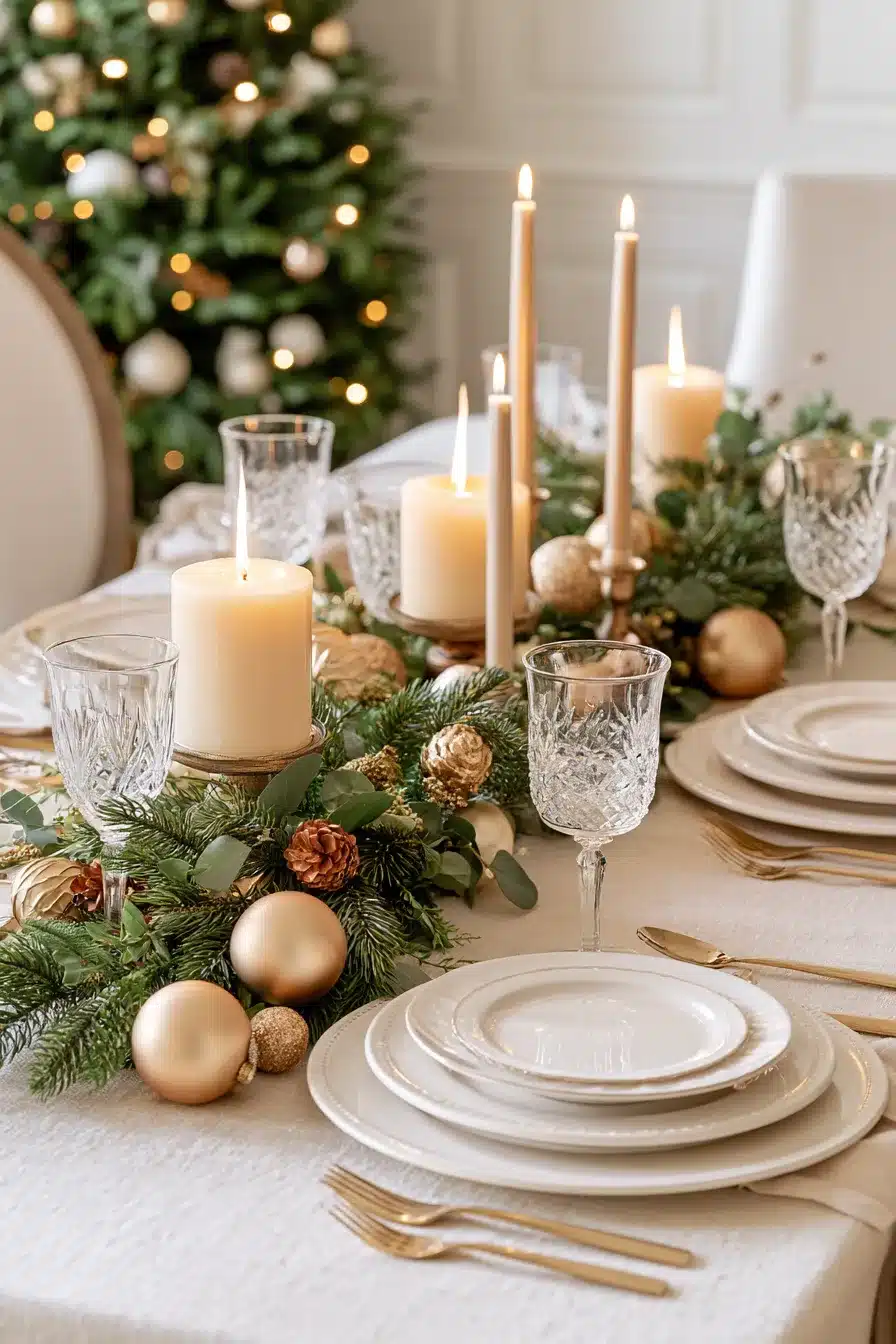 27 Christmas Table Decor Ideas For A Warm And Magical Holiday Gathering