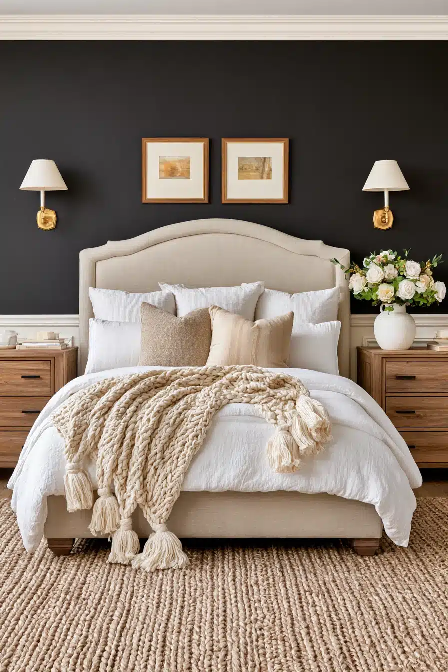 27 Stunning Black Accent Wall Bedroom Ideas For A Bold And Cozy Space