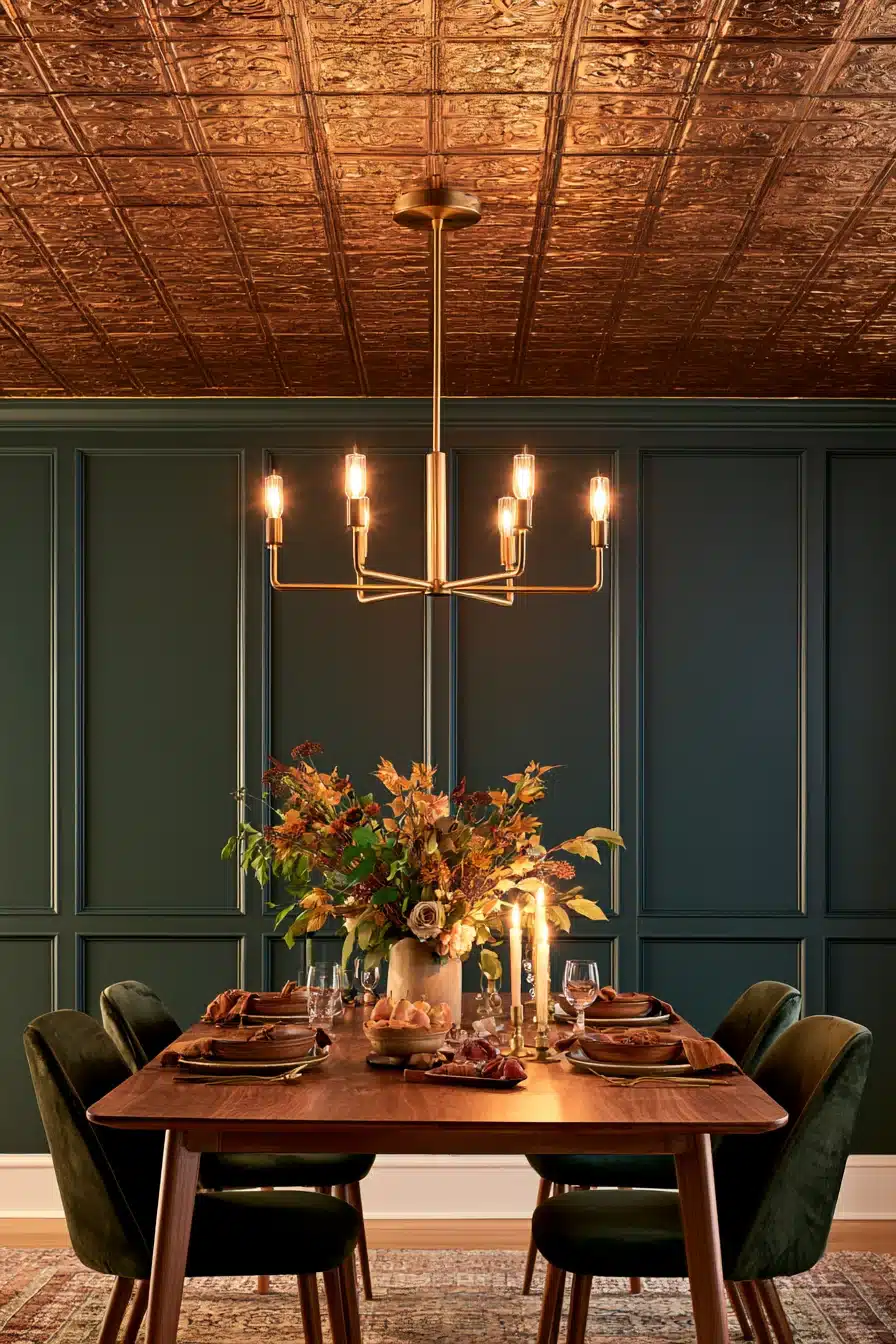 27 Stunning Fall Ceiling Designs for a Warm Seasonal Home