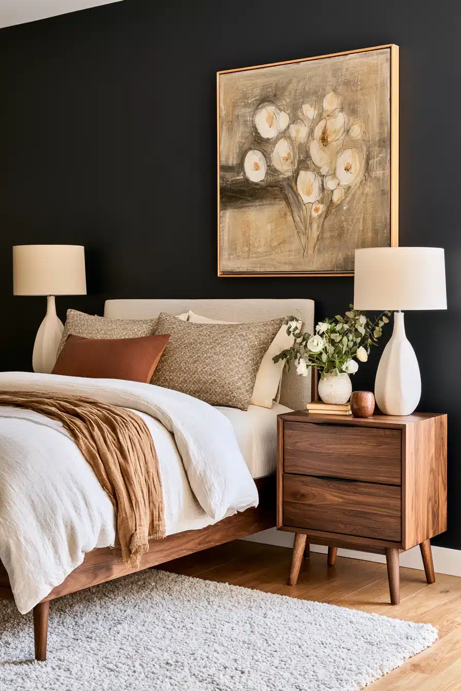 27 Stunning Black Accent Wall Bedroom Ideas For A Bold And Cozy Space