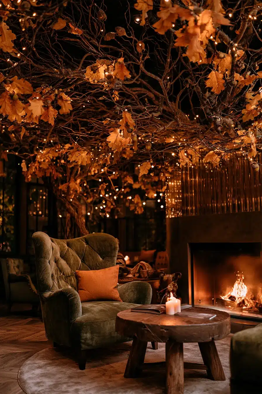 27 Stunning Fall Ceiling Designs for a Warm Seasonal Home