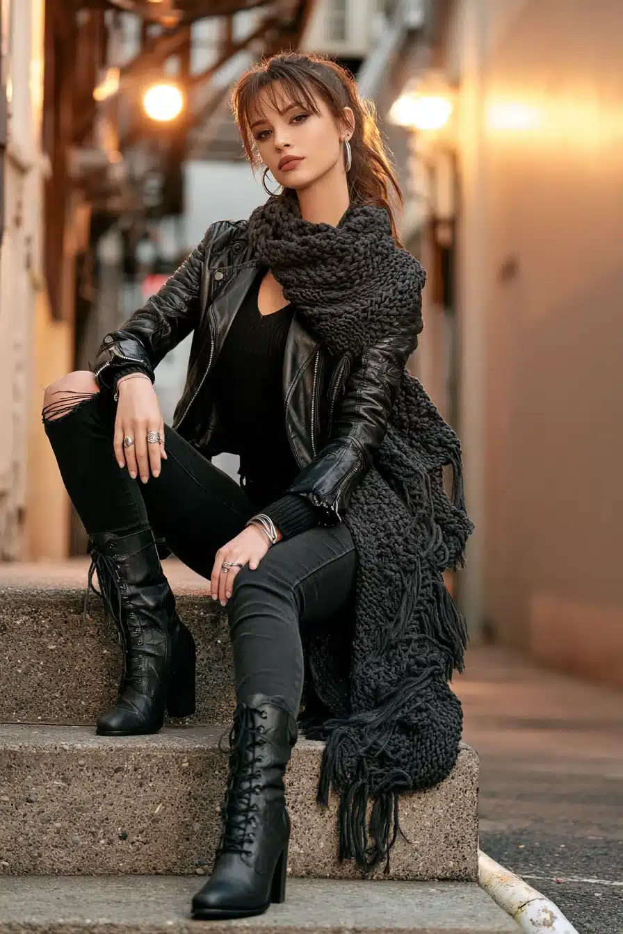 27 Cozy Winter Outfits With Scarves That Look Effortlessly Stylish