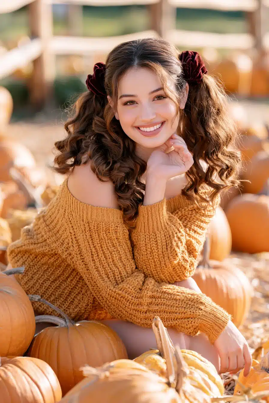 27 Gorgeous Autumn Curly Hairstyles for a Cozy Seasonal Look