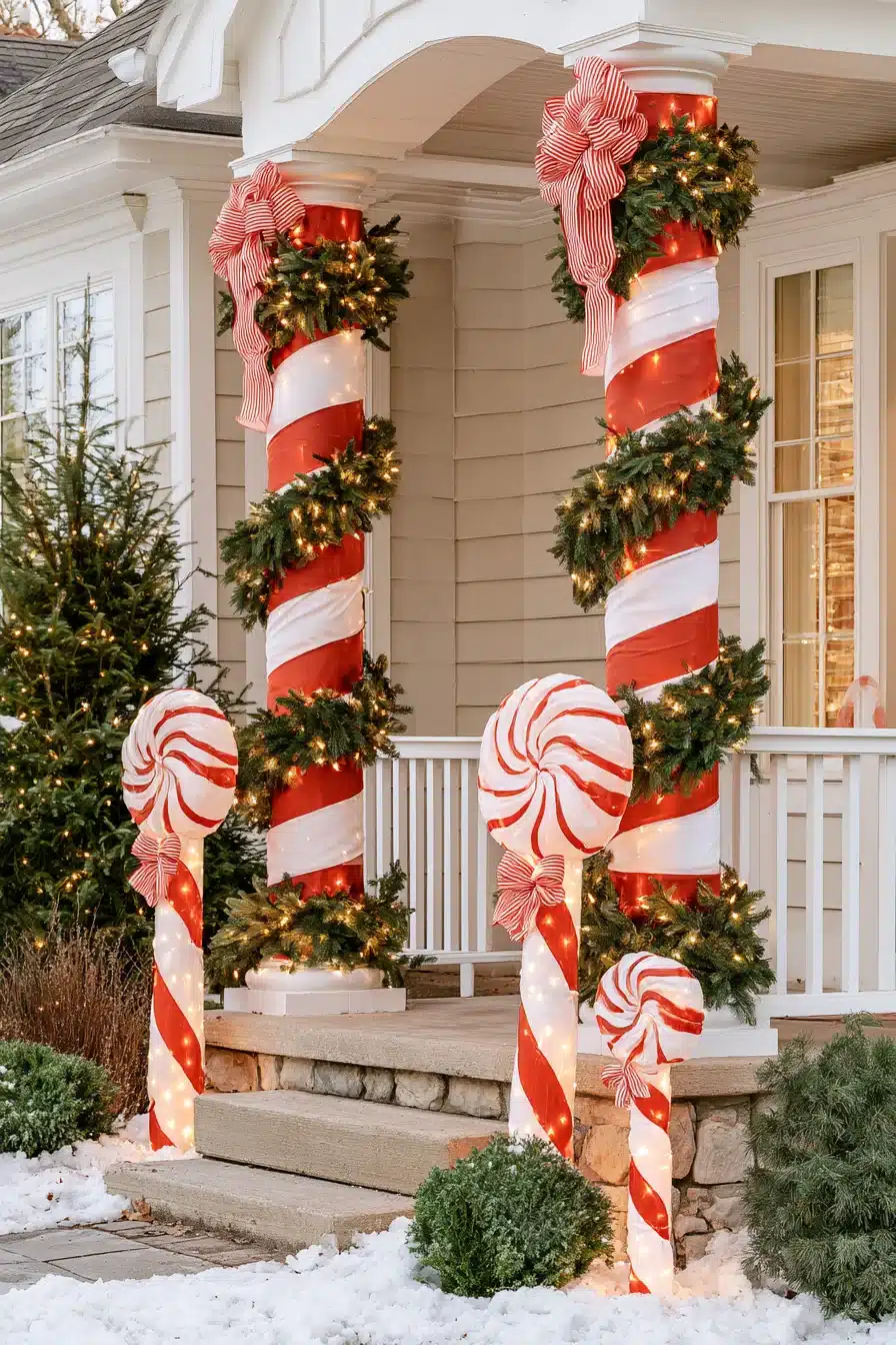 27 Magical Front Porch Christmas Decor Ideas For A Festive Welcome
