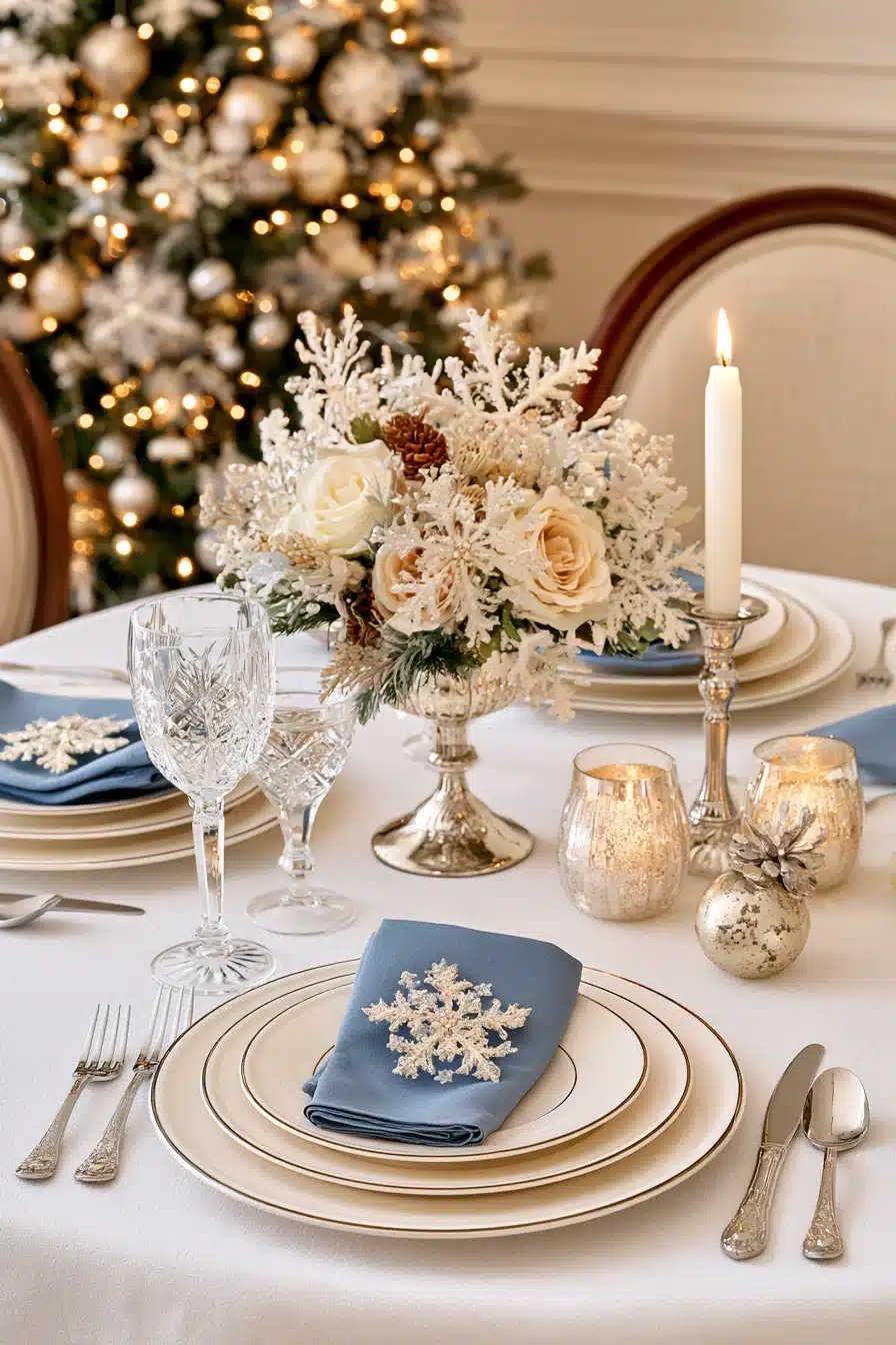 27 Christmas Table Decor Ideas For A Warm And Magical Holiday Gathering
