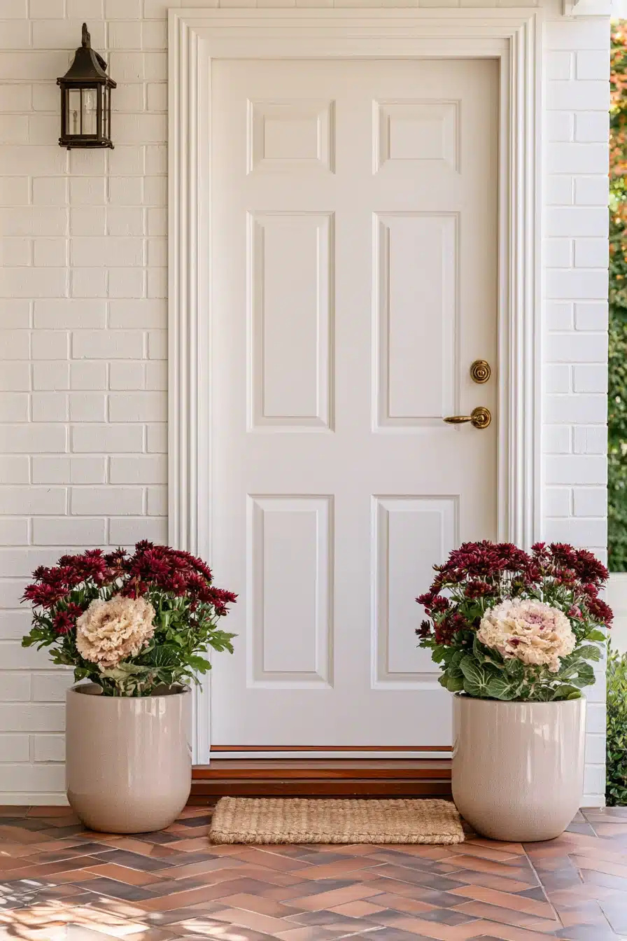 27 Cozy Small Porch Fall Decorating Ideas for a Warm Welcome