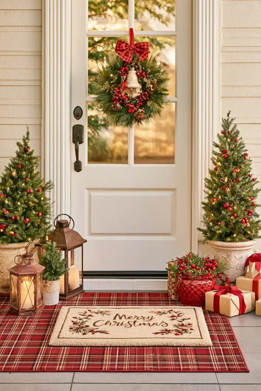 27 Magical Front Porch Christmas Decor Ideas For A Festive Welcome