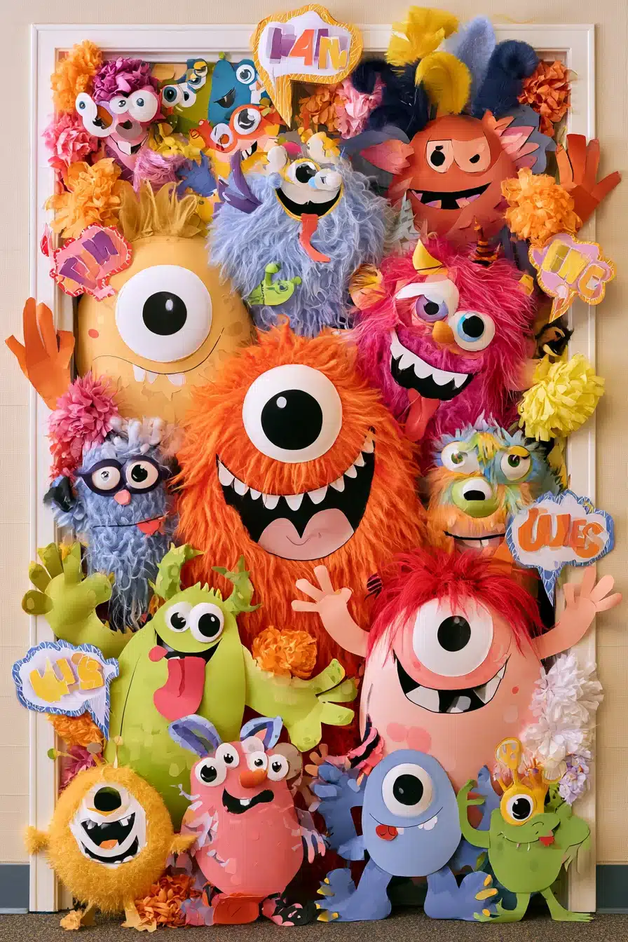 27 Halloween Door Decorations For A Spooktacular Classroom Entrance