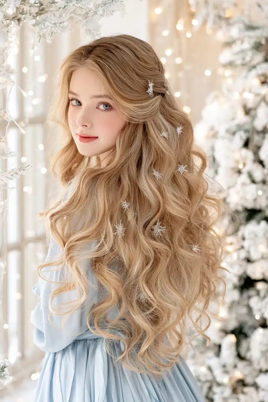 27 Gorgeous Christmas Hair Ideas for a Festive Holiday Look