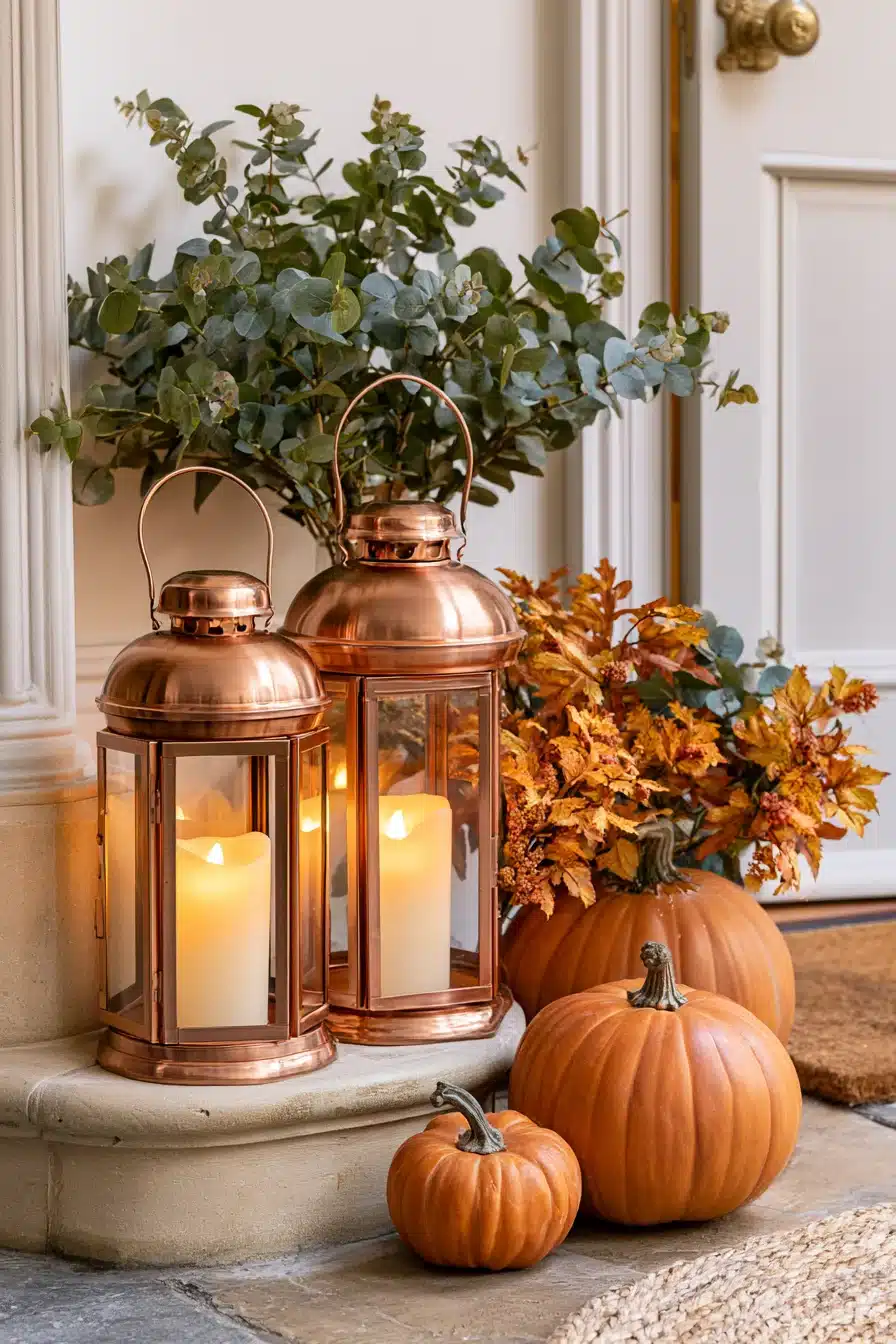 27 Cozy Fall Entryway Decor Ideas For A Warm Autumn Welcome