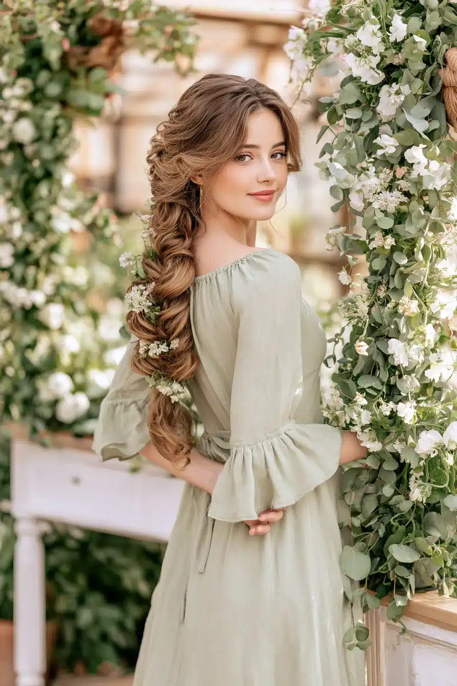 27 Dreamy Cottagecore Hairstyles for Long Hair Full of Romantic Charm