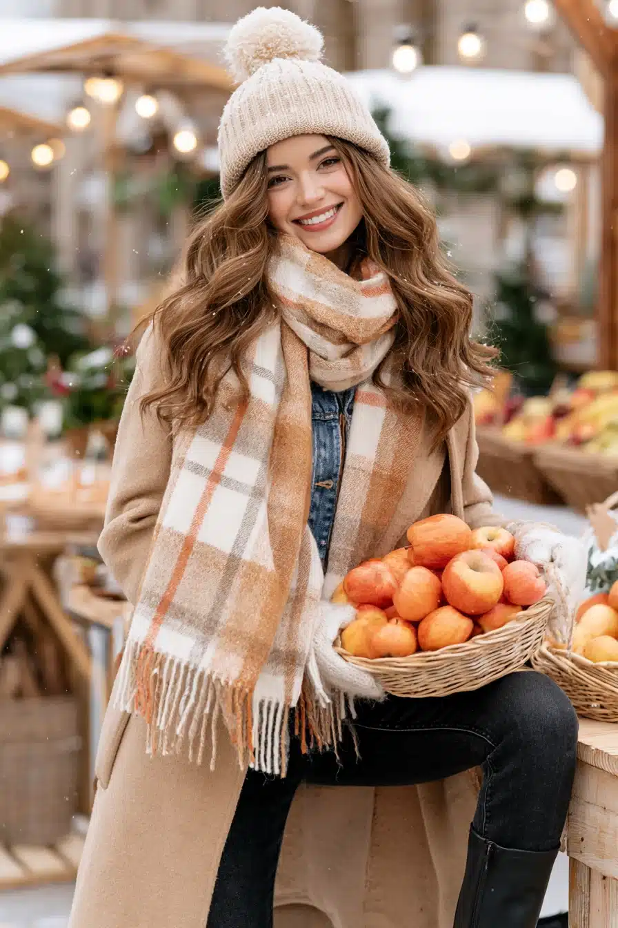 27 Cozy Winter Outfits With Scarves That Look Effortlessly Stylish