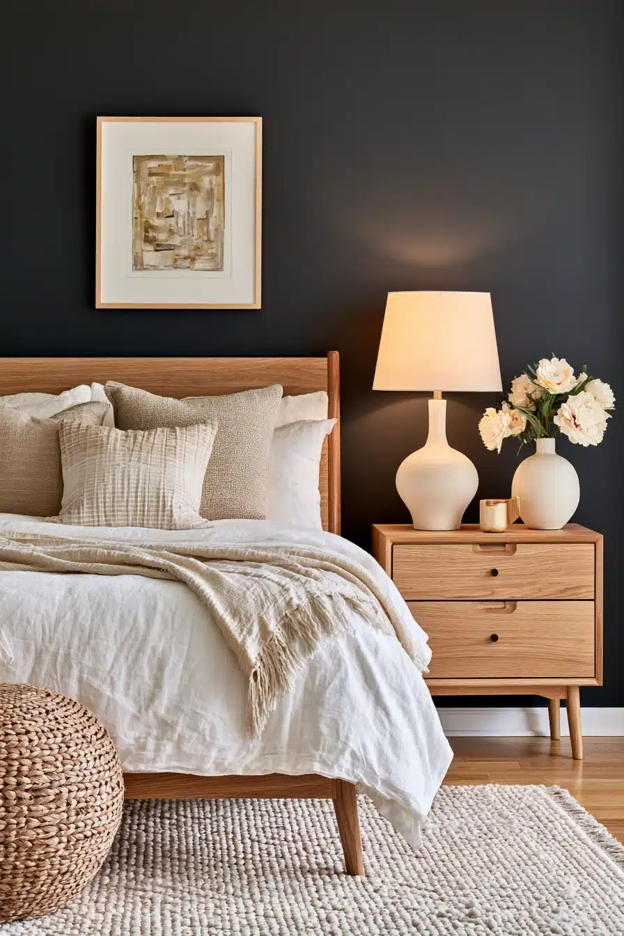 27 Stunning Black Accent Wall Bedroom Ideas For A Bold And Cozy Space