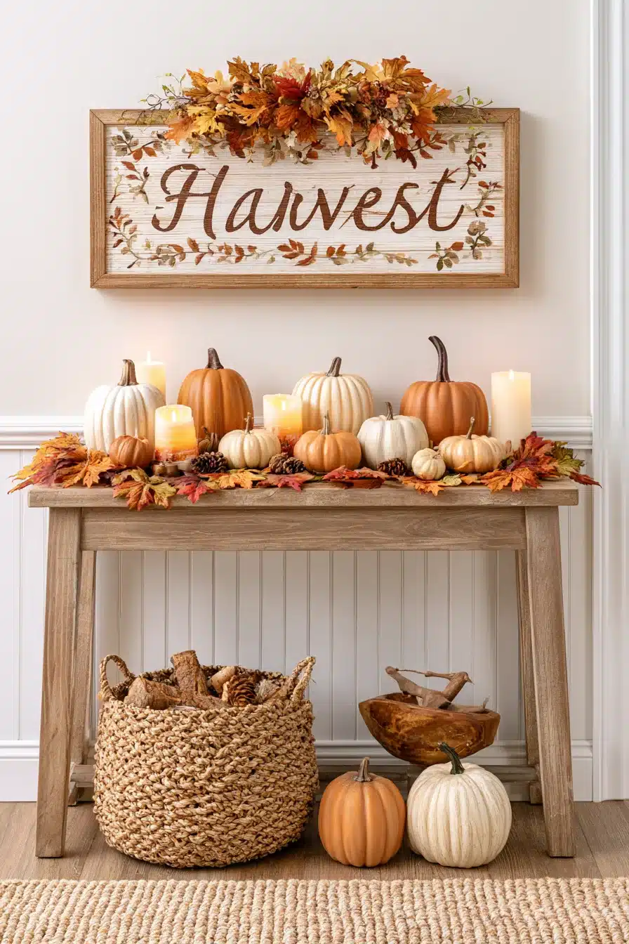 27 Cozy Fall Entryway Decor Ideas For A Warm Autumn Welcome