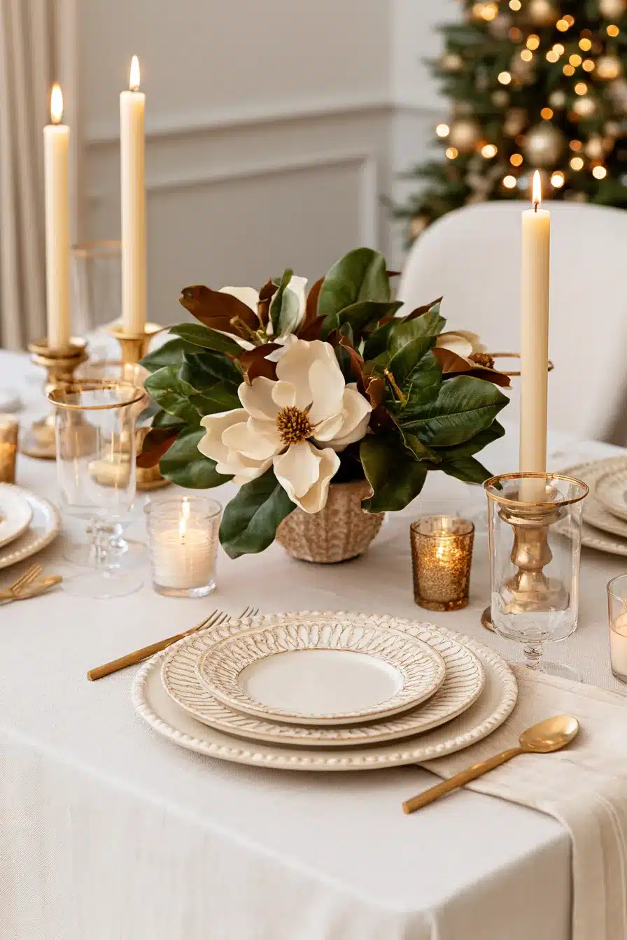 27 Christmas Table Decor Ideas For A Warm And Magical Holiday Gathering