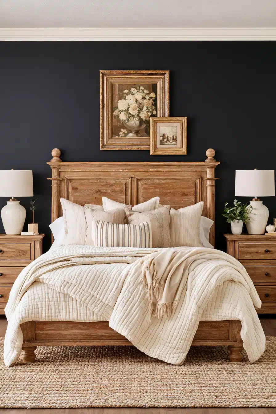 27 Stunning Black Accent Wall Bedroom Ideas For A Bold And Cozy Space