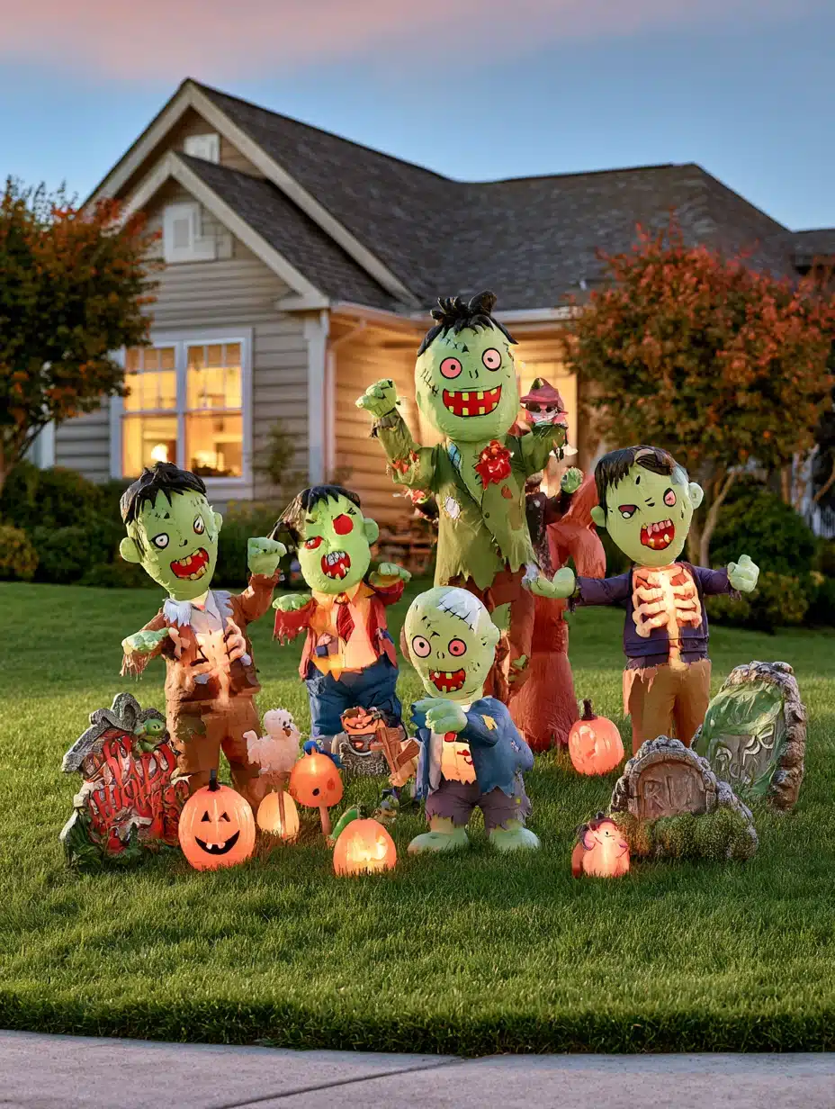 27 Spooky Halloween Yard Decorations for a Haunting Outdoor Display
