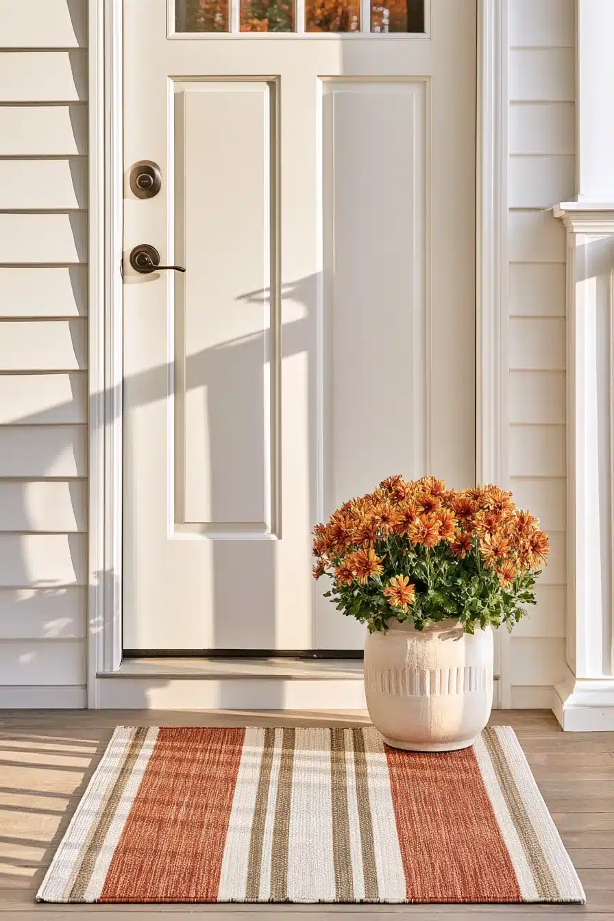 27 Cozy Small Porch Fall Decorating Ideas for a Warm Welcome