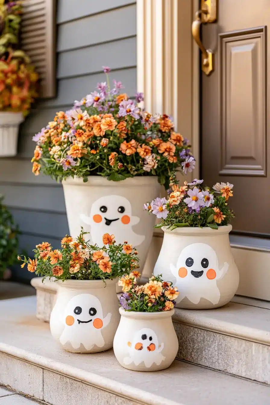 27 Spooky Halloween Planter Ideas for a Festive Front Porch
