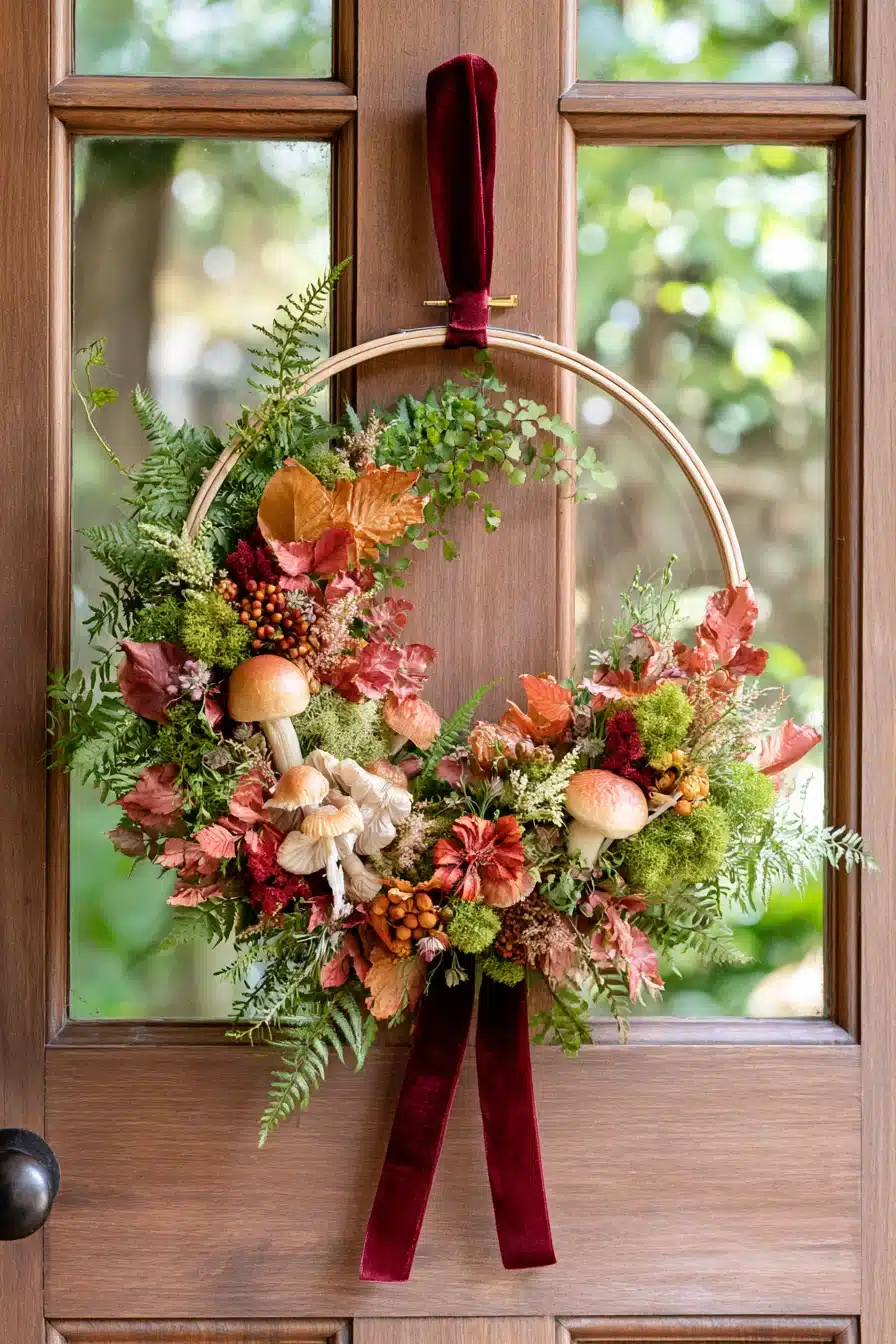 27 Easy DIY Fall Wreaths For A Warm And Welcoming Front Door