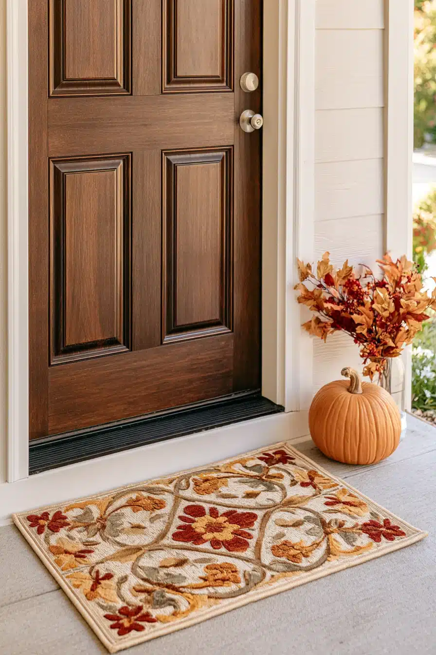 27 Cozy Small Porch Fall Decorating Ideas for a Warm Welcome
