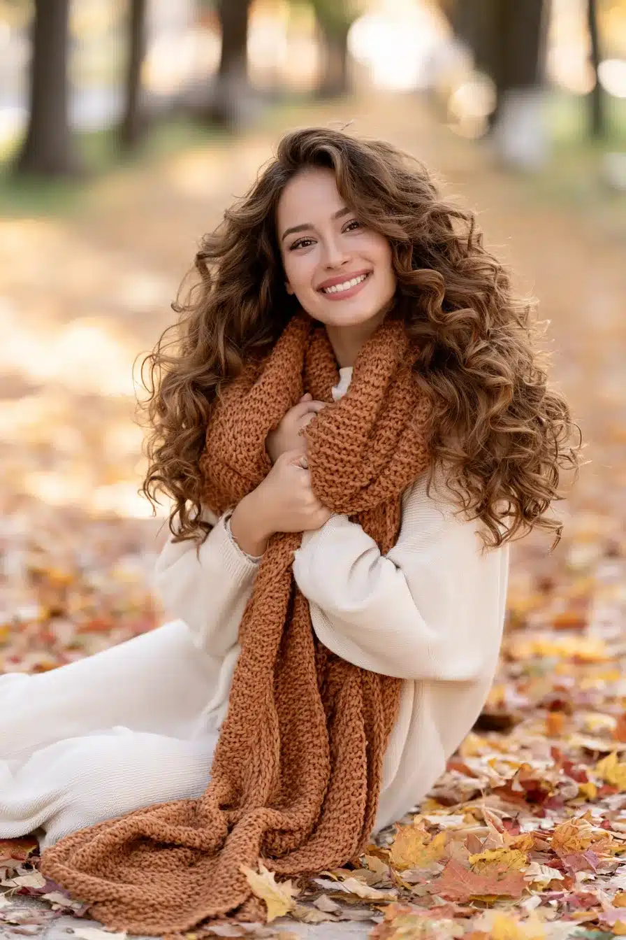 27 Gorgeous Autumn Curly Hairstyles for a Cozy Seasonal Look