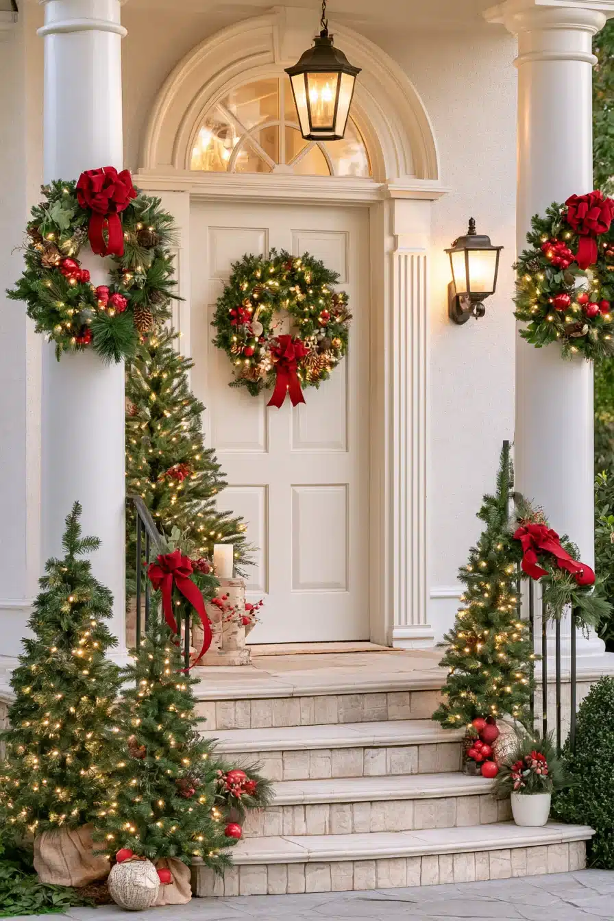 27 Magical Front Porch Christmas Decor Ideas For A Festive Welcome