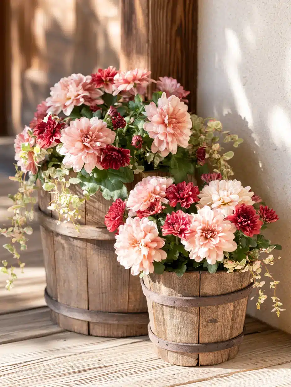 27 Gorgeous Mums Front Porch Ideas for a Colorful Fall Welcome