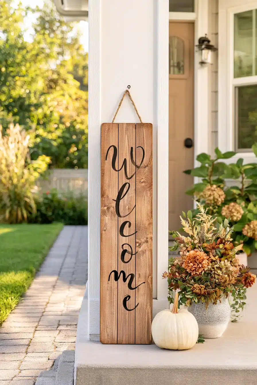 27 Cozy Small Porch Fall Decorating Ideas for a Warm Welcome