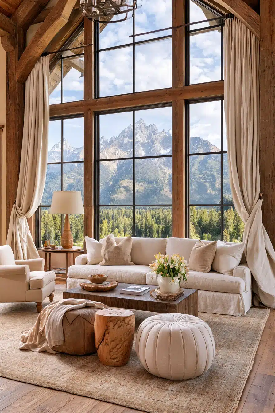 27 Cozy Mountain Cabin Decor Ideas for a Warm Rustic Retreat
