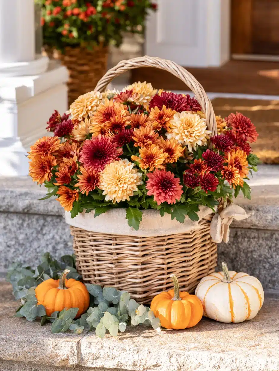 27 Cozy Fall Basket Ideas for a Warm Seasonal Home