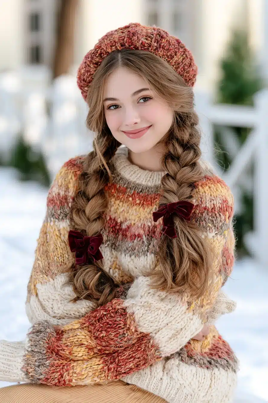 27 Cute Winter Hairstyles For Cozy Seasonal Charm