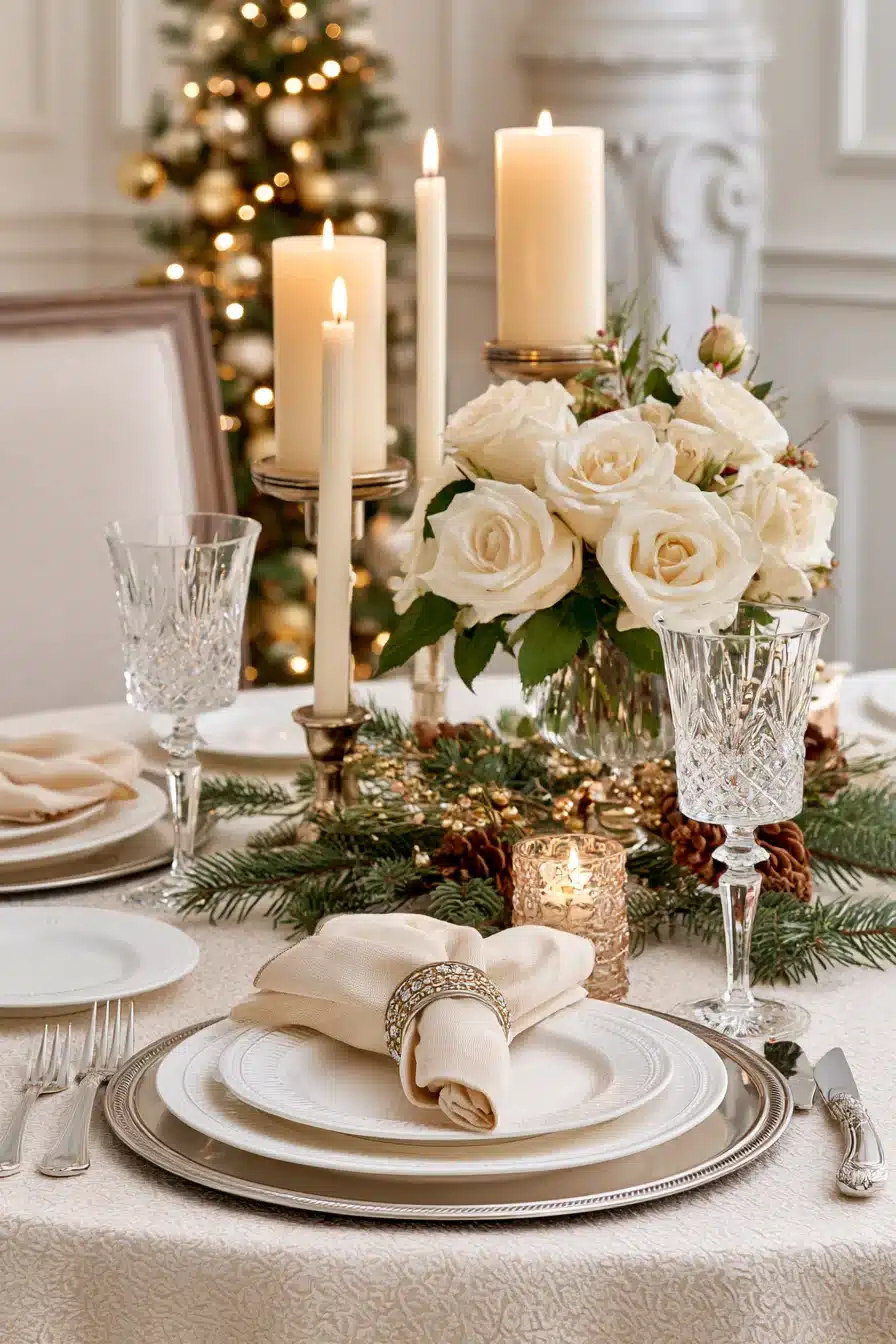 27 Christmas Table Decor Ideas For A Warm And Magical Holiday Gathering