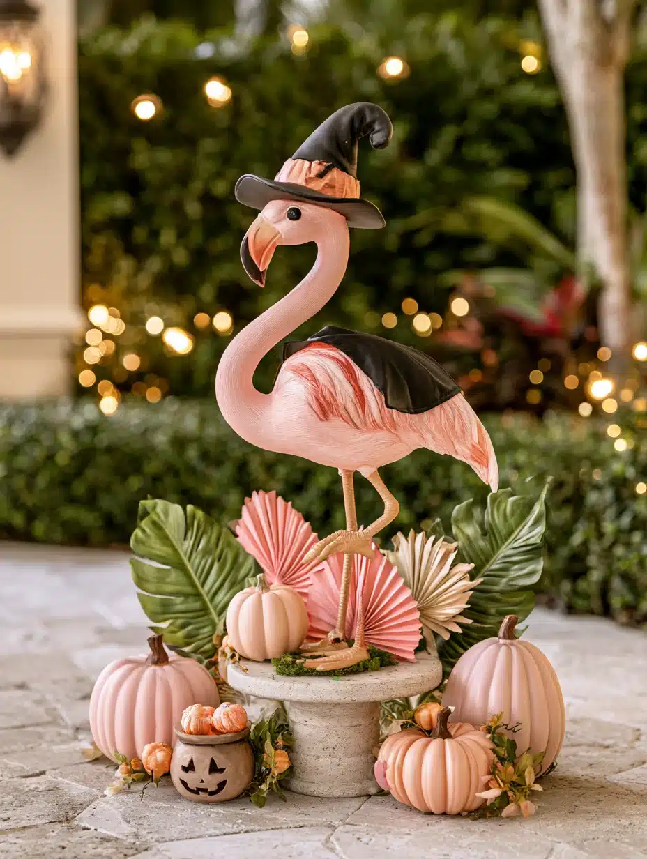 27 Pretty Pink Halloween Decor Ideas for a Playful Spooky Home