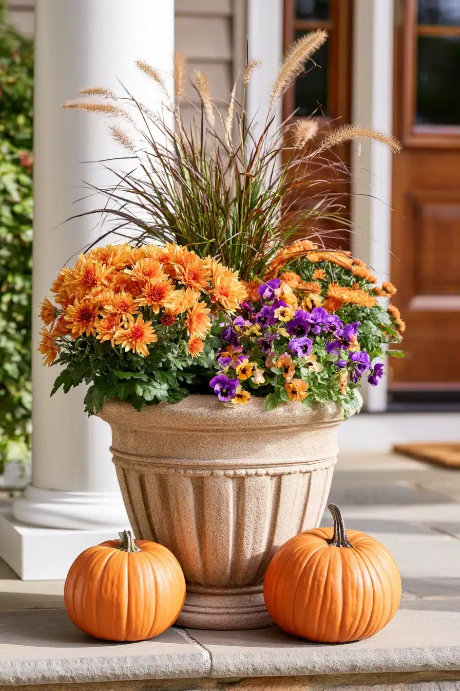 27 Spooky Halloween Planter Ideas for a Festive Front Porch